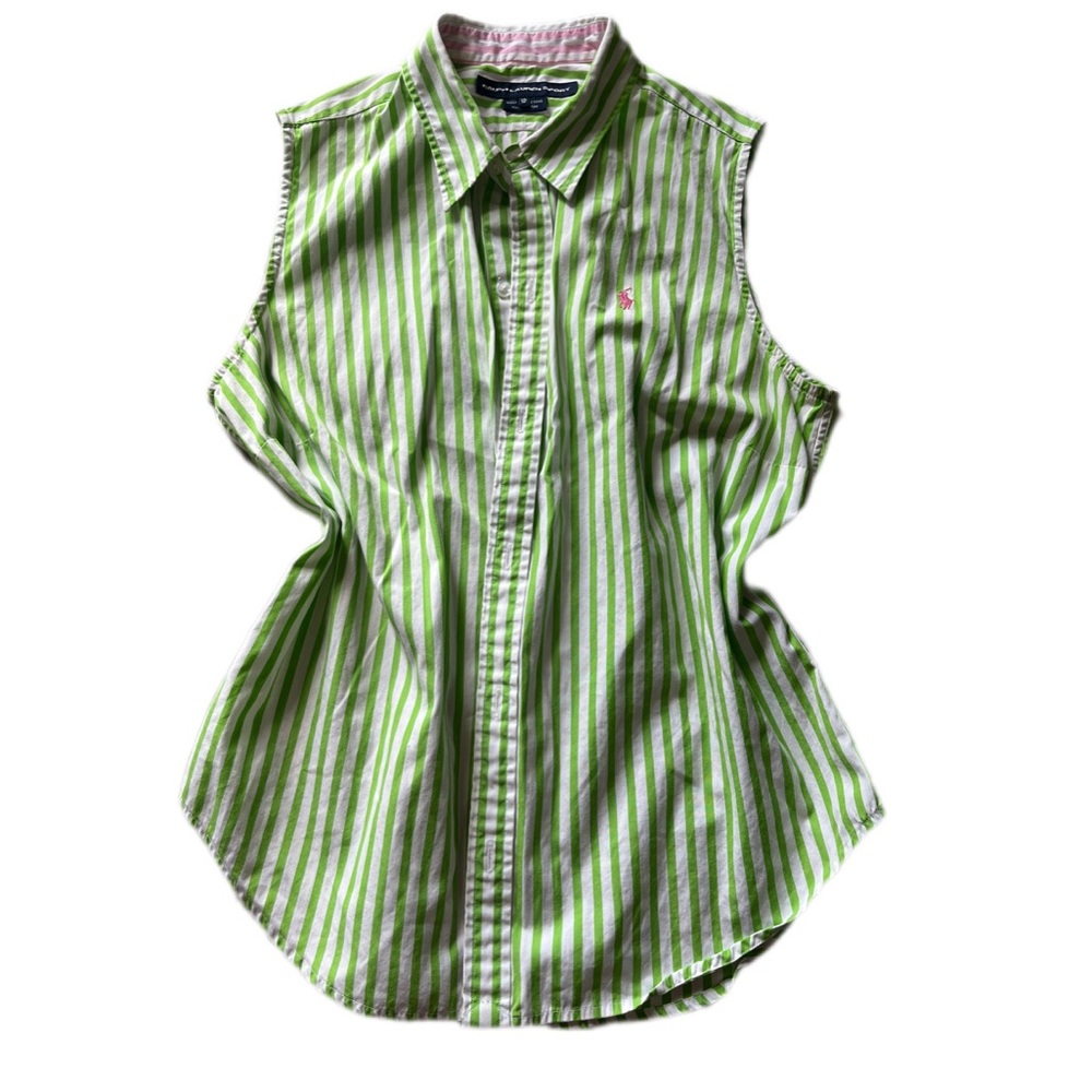 Vintage Ralph Lauren Sport Sleeveless button down